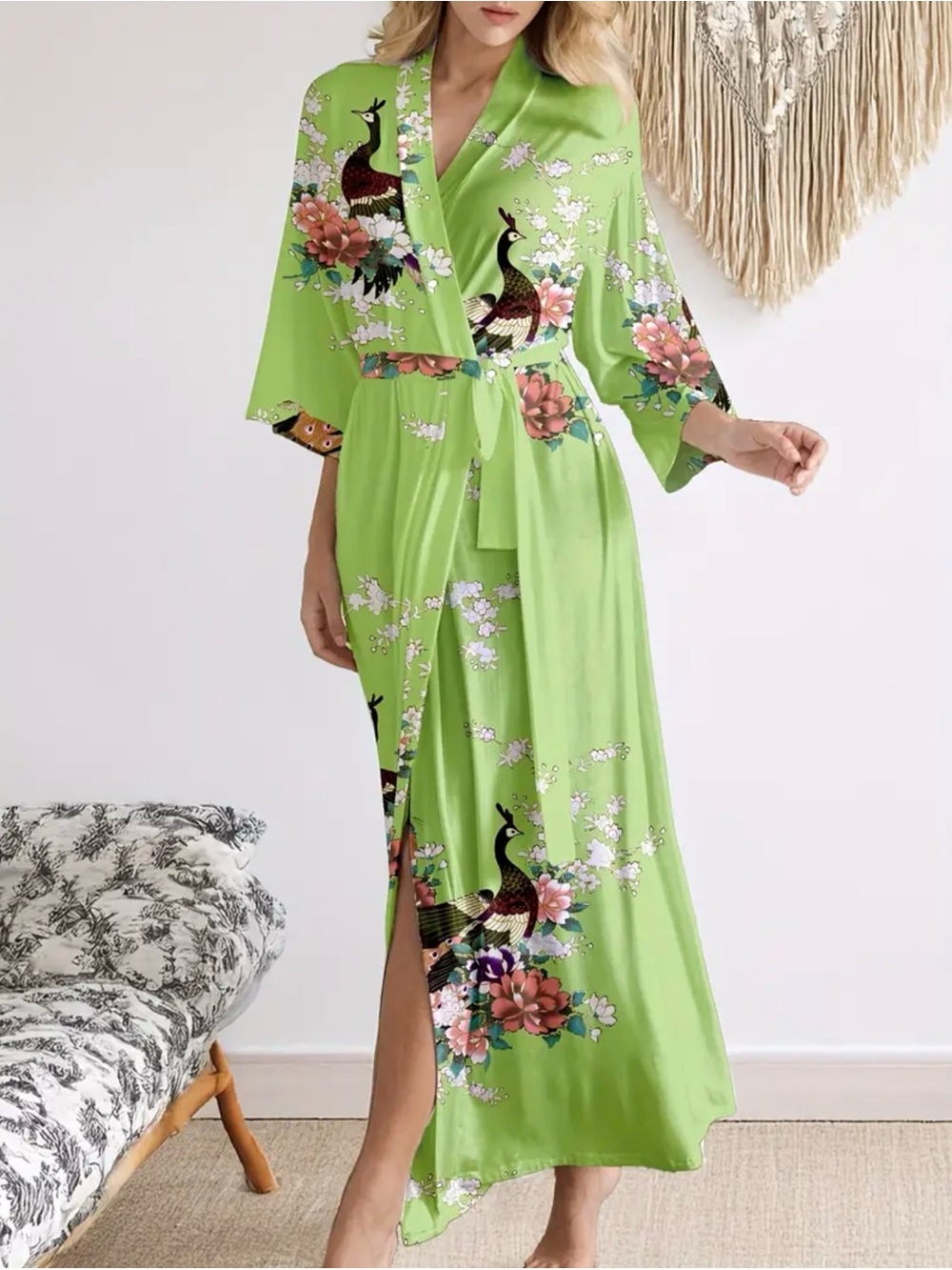 Green robe